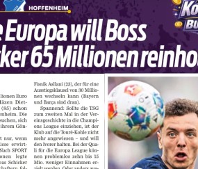 华体会app安装-无欧战霍村要卖出6500万：英超要图雷；拜仁巴萨要阿斯拉尼