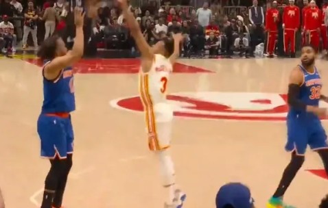 体育赛事-命中率很高！老鹰开局9中5得到14分，尼克斯则9中6得到13分