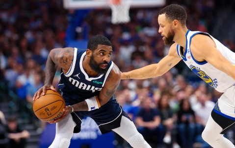 华体会app官网下载ios-蒂格：防欧文比库里轻松 你会知道欧文会在哪&amp;而库里反方向跑开了